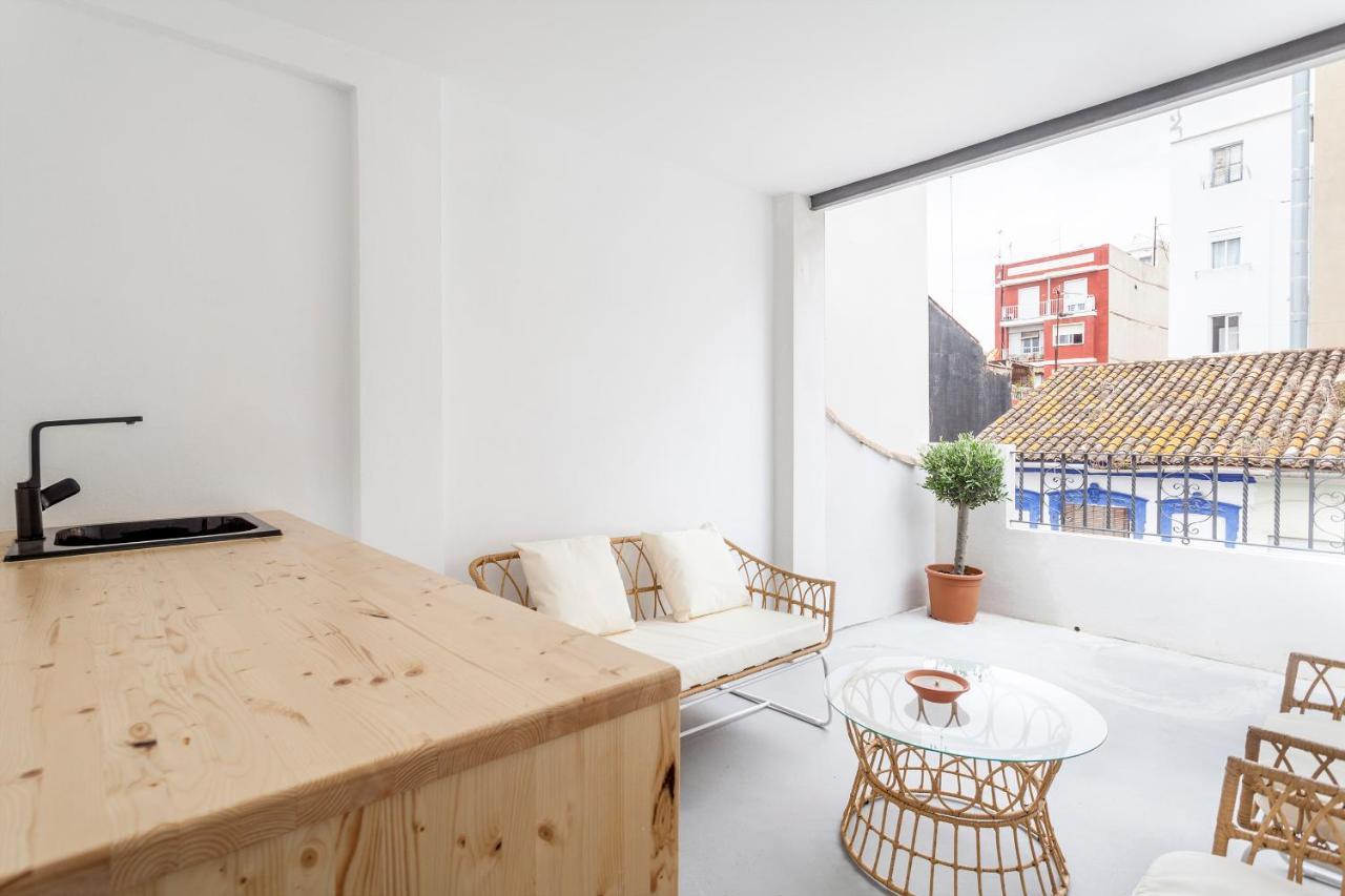 Three Floor House With Terrace Villa Valencia Exterior foto